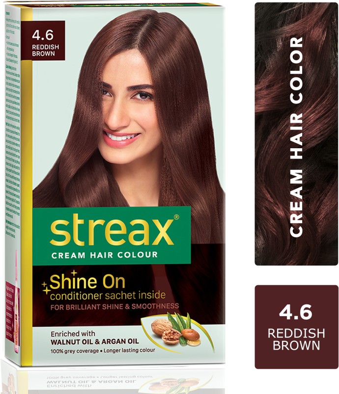 Streax Cream Reddish Brown 4.6, Pack of 2, , Reddish Brown 4.6
