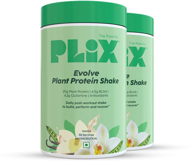 The Plant Fix Plix EVOLVE Vegan Performance Protein Powder 25g Protein, Vit B12, Weight Management Plant-Based Protein(2 kg, Vanilla)
