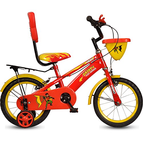Hero Kid’s Steel Single Speed Quicker 20T Cycle (12″, Blue), Rigid, Kids Bike, 12 Inches
