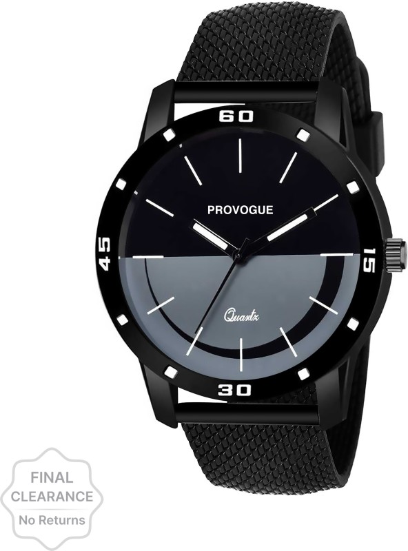 PROVOGUE Mesh Strap Multicolor Dial Quartz Analog Watch  – For Men