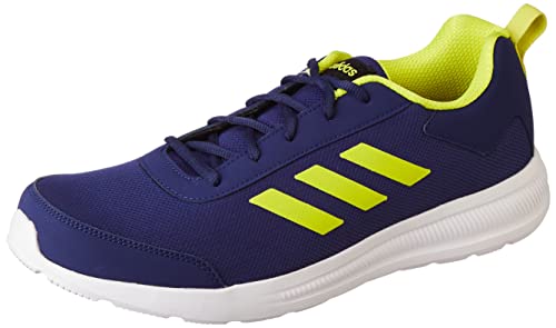 Adidas Men’s Mesh Clinch-X M Running Shoe, Blue, 9
