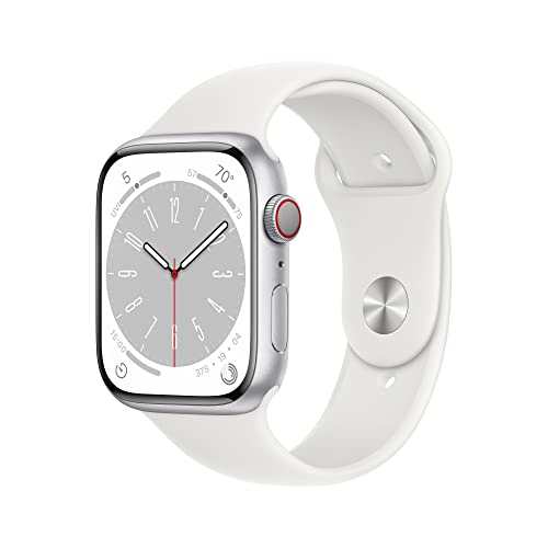 Apple Watch Series 8 [GPS + Cellular 41 mm] smart watch w/ (Product)RED Aluminium Case & (Product)RED Sport Band. Fitness Tracker, Blood Oxygen & ECG Apps, Always- On Retina Display, Water Resistant