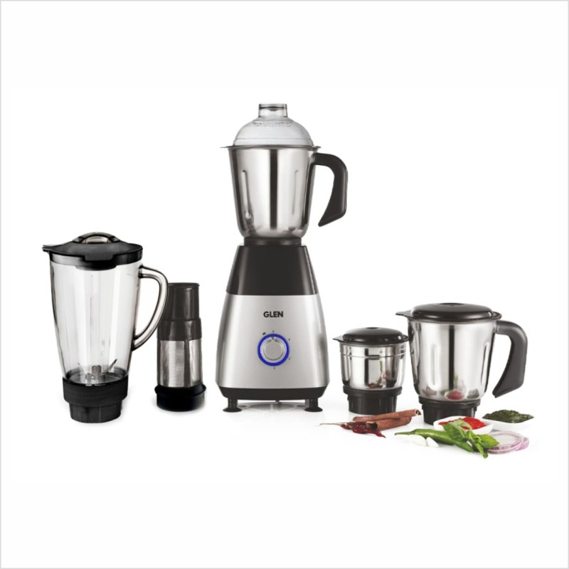 Glen by Glen SA4023Platinum 500 Mixer Grinder (4 Jars, Black)