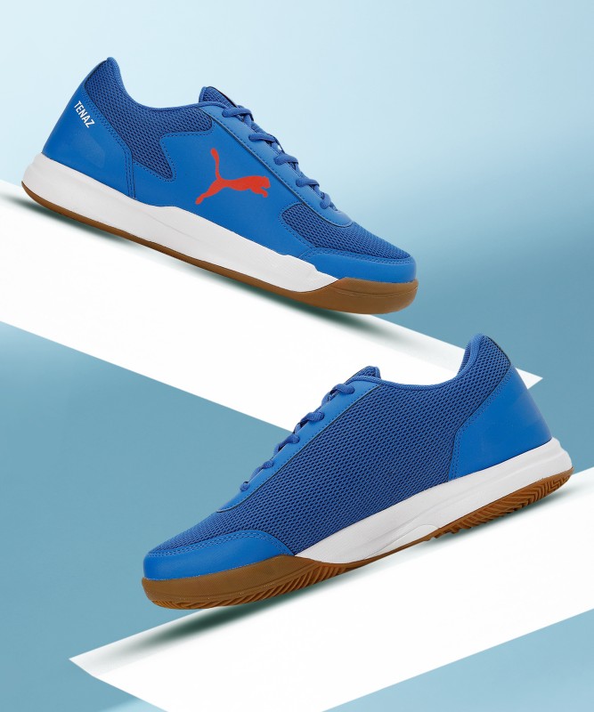 PUMA Ad-court Badminton Shoes For Men(Blue)