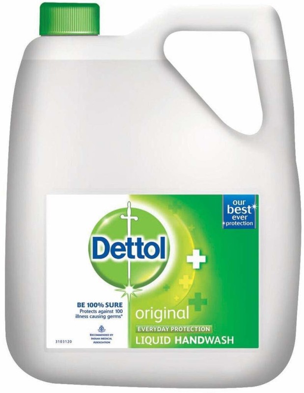 Dettol Liquid Handwash Soap 5-litre Hand Wash Can(5000 ml)