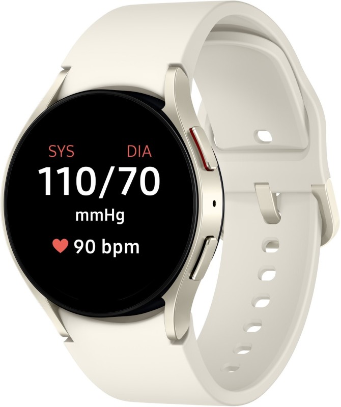 SAMSUNG Galaxy Watch6 Bluetooth(Cream Strap, 40mm)