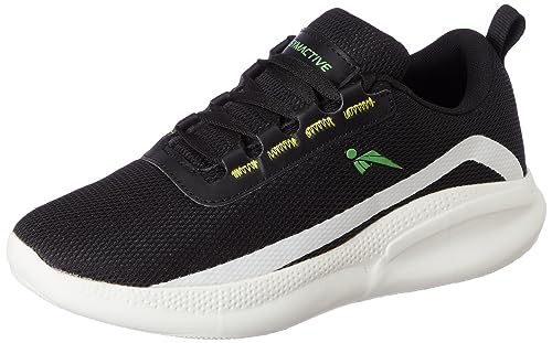 Amazon Brand – Symactive Men’s Tread Edge Black Sneaker_10 UK (SS22-MEN SS-CB07)