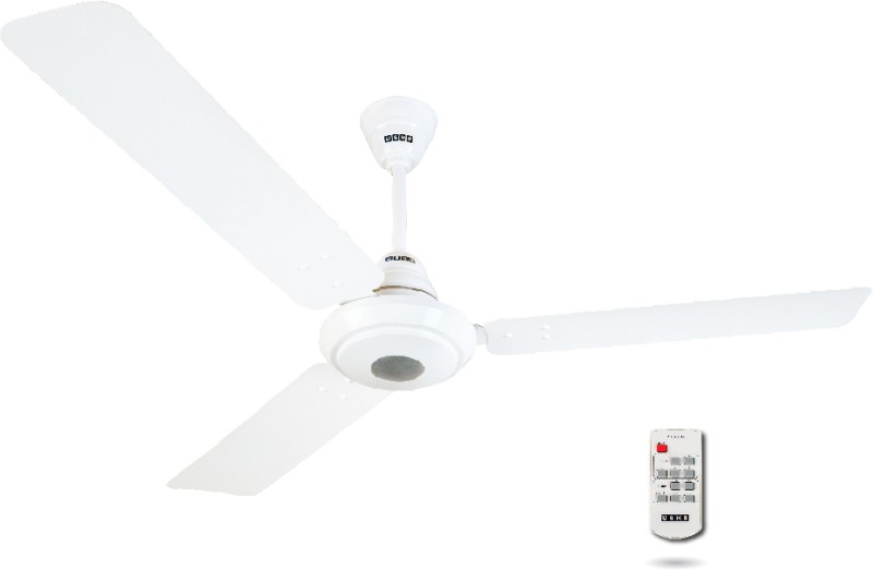 USHA Energia 32 1200 mm BLDC Motor with Remote 3 Blade Ceiling Fan(White, Pack of 1)