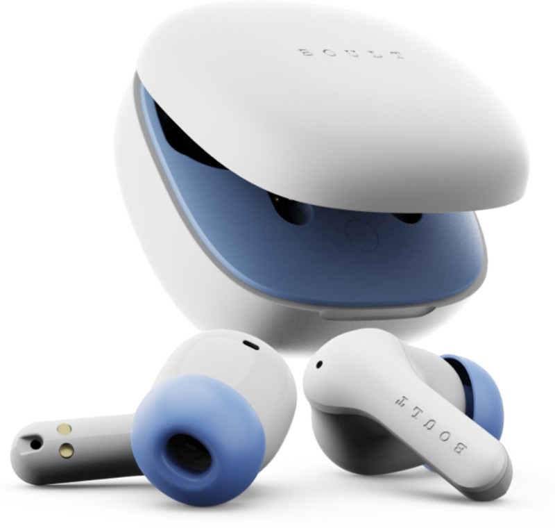 Boult K10 50H Battery, 4 Mic ENC, 45ms Low Latency, Dual Master, Touch Control, 5.4v Bluetooth(Blue Ice, True Wireless)