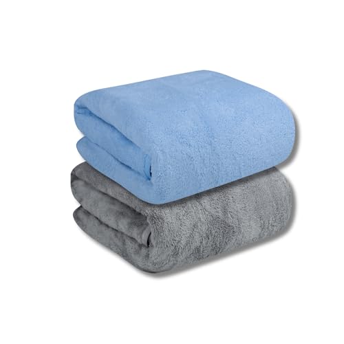 LORETO – A QUALITY LINEN BRAND 100% Cotton Bedsheet for Double Bed, 1 Double Bedsheet with 2 Pillow Covers | 144 TC Queen Size Double Bedsheet Cotton, Floral (White & Grey)