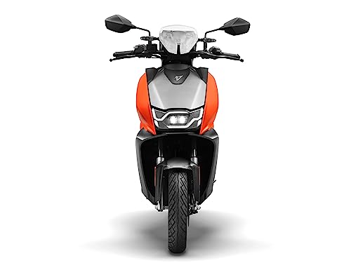 VIDA V1 Plus Powered by Hero MotoCorp High-Speed Electric Scooter, 2 Removable Batteries, 143 km Certified Range, 80 km/h Top Speed, Orange, Booking for Ex-Showroom