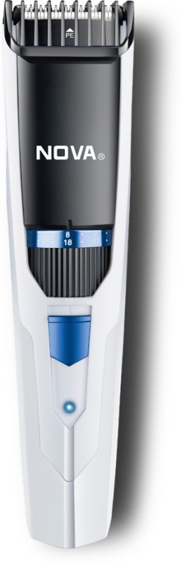 NOVA NHT 1056 Trimmer 180 min  Runtime 40 Length Settings(White, Blue)