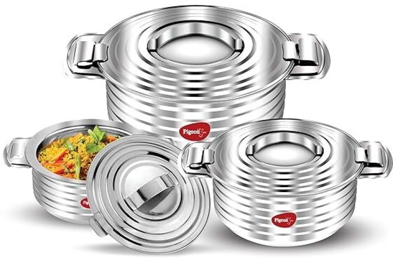 KCL Stainless Steel Cookware Tope Set with SS Lid for Cook – 10ps