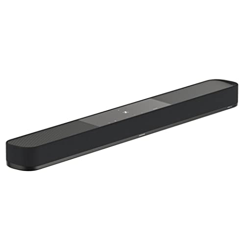 Sennheiser AMBEO Soundbar Mini- 250 Watts Immersive 3D Audio for TV, Movies & Music – Multiple Connectivity (Bluetooth, Wi-Fi), Alexa Built-in & Dolby Atmos, Designed in Germany, 2 Yr Warranty