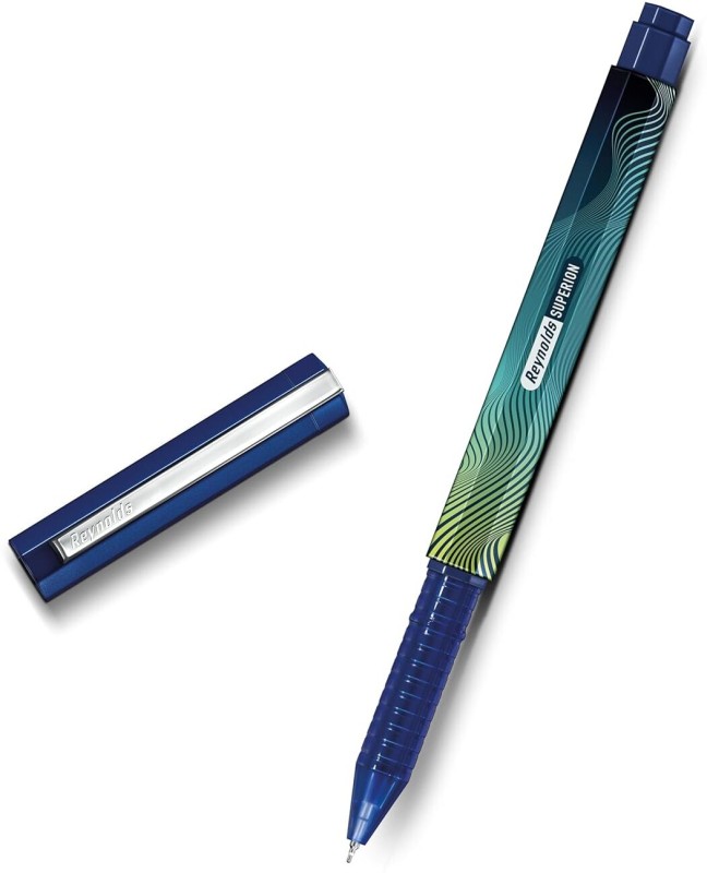 Reynolds Superion Ball Pen(Pack of 20, Ink Color – Blue)