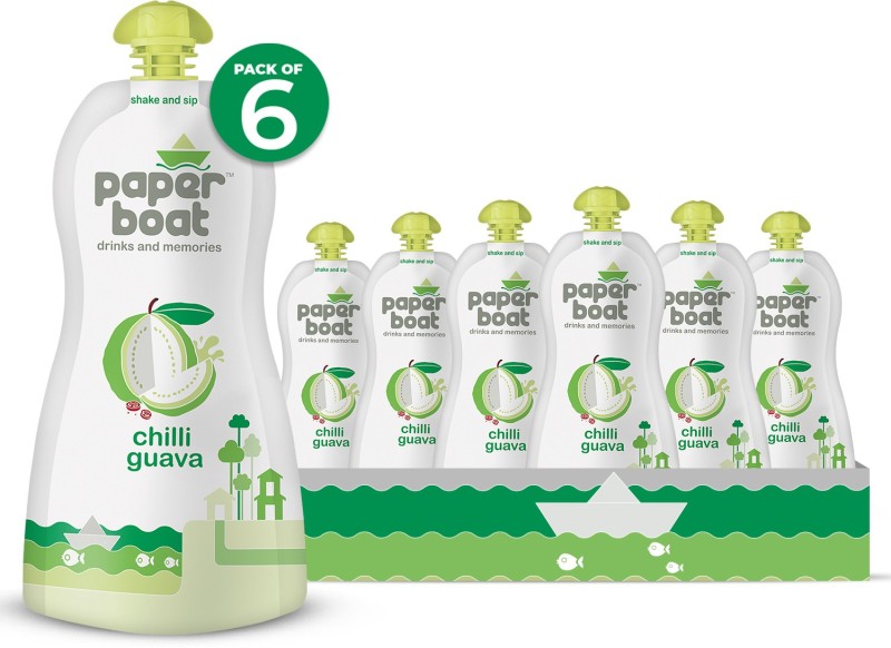 Paper boat Juice – Chilli Guava(6 x 0.2 L)