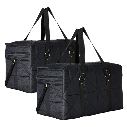 Kuber Industries 3 Fold Manual Umbrella | Windproof, Sunproof & Rainproof | with Polyester Canopy, Sturdy Steel Shaft & Wrist Straps | Easy to Hold & Carry | Umbrella for Women, Men & Kids |Black