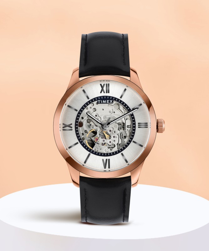 TIMEX Automatic Silver Dial Analog Watch  – For Men