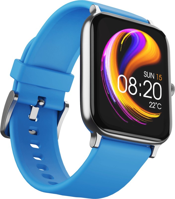 boAt Storm Pro with 4.52 cm(1.78″) AMOLED Display, 700+ Active Modes, Cricket Scores Smartwatch(Blue Strap, Free Size)
