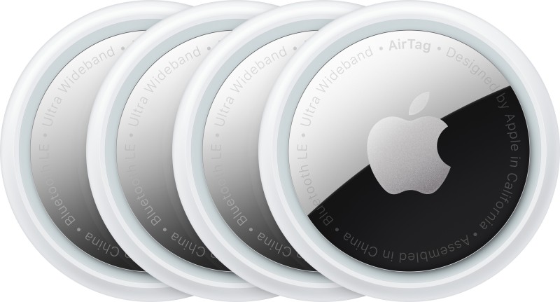 Apple Airtag pack of 4 Safety Smart Tracker(White)
