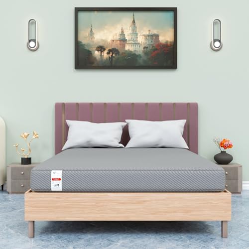 Spyder Craft – Premium Dual Sided High Density Foam Mattress with Firm & Medium Soft Sides | 10- Year Warranty | 4-Inch Bed Mattress | 72x36x4 (Single Bed Size Mattress)