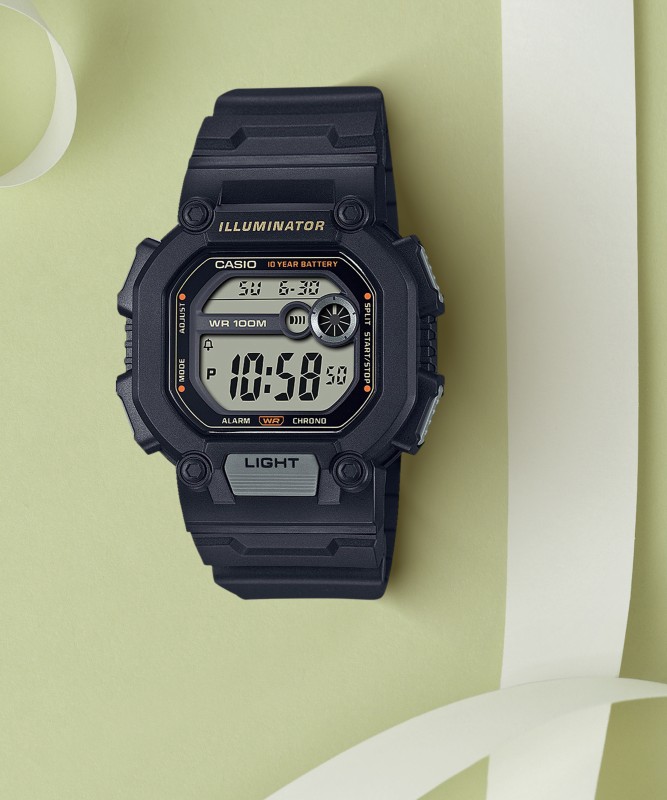 CASIO W-737HX-1AVDF YOUTH-DIGITAL Digital Watch  – For Men & Women