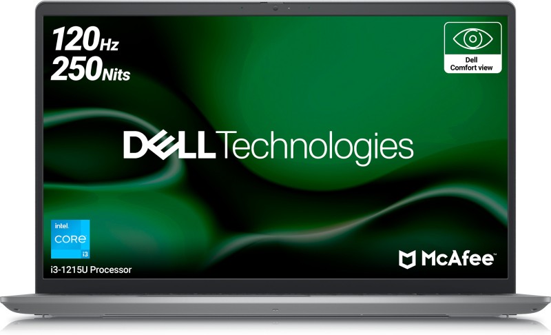 DELL Vostro 3520 Intel Core i3 12th Gen 1215U – (8 GB/512 GB SSD/Windows 11 Home) Vostro 3520 Thin and Light Laptop(15.6 Inch, Titan Grey, 1.69 Kg, With MS Office)