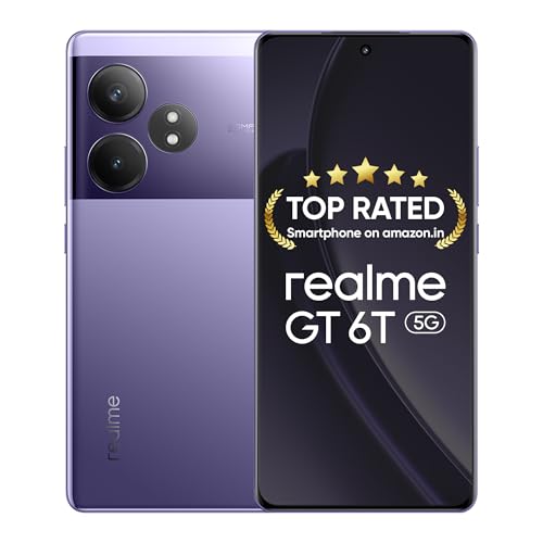 realme NARZO 70 Turbo 5G (Turbo Green,6GB RAM,128GB Storage) | Segment’s Fastest Dimensity 7300 Energy 5G Chipset | Motorsports Inspired Design