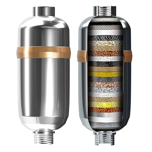 Lifelong Water Softener for Bathroom & Kitchen | Ultimate Hard Water Filter for Tap | Advanced Tap Water Filter for Home, Office & Pure Head Water Softener (LLHIWS01,Silver)