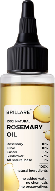 BRILLARE Rosemary Hair Oil for Hair Growth Hair Oil(100 ml)