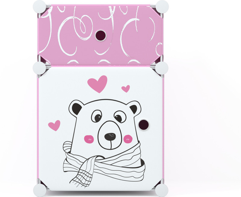 Furn Master Plastic Bedside Table(Finish Color – Multicolor, DIY(Do-It-Yourself))