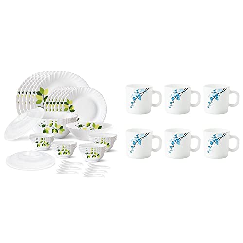 Aristocrat Polypropylene (PP) Airpro Set of 3 Hard Carry-On Spinner Suitcase (55+66+76Cm) Check-in Luggage Lightweight Luggage with 8 Strong Wheels, Secured Zip&Secured Combination Lock Cross Teal