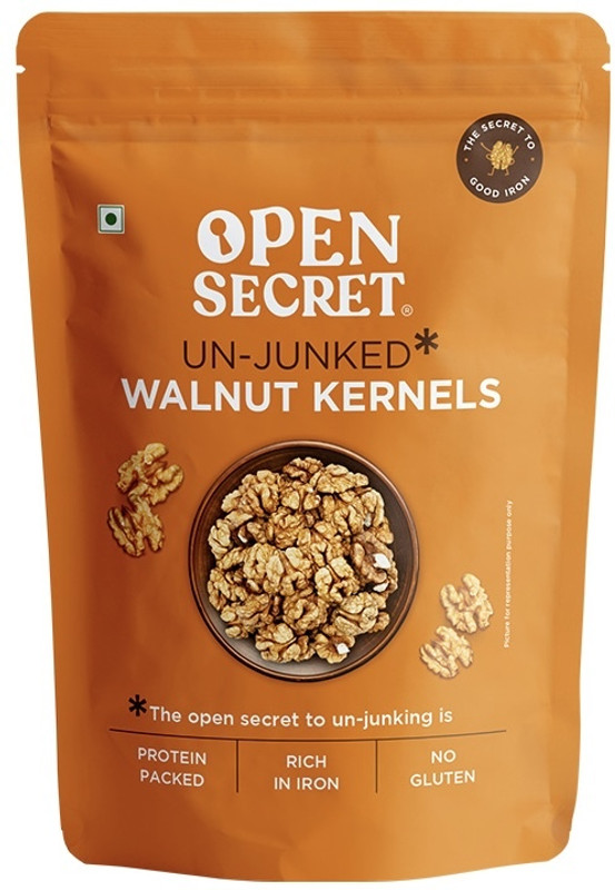 OPEN SECRET 100 % Natural Premium Dry fruit akhrot Walnuts(500 g)
