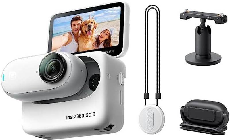 Insta360 GO 3 (32GB) Sports and Action Camera(White, 9 MP)