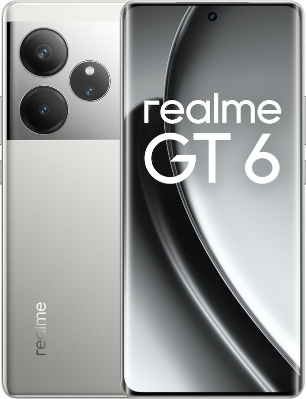 realme GT 6 (Fluid Silver, 256 GB)(12 GB RAM)
