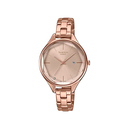 Casio Sheen Analog Rose Gold Dial Women’s SHE-4062PG-4AUDF (SH252)