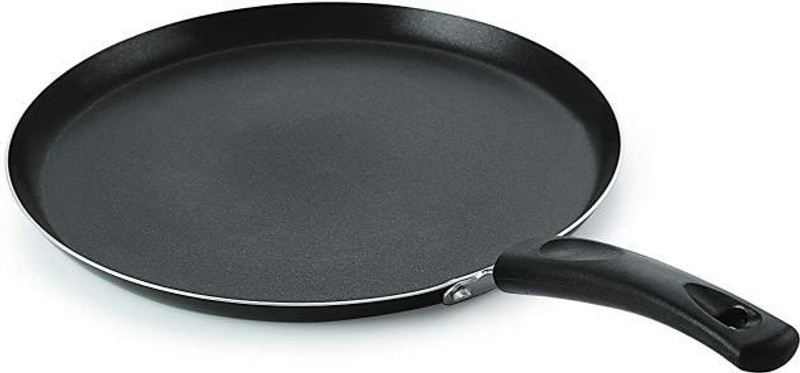 NIRLON Non-Stick Aluminium Flat Tawa, Tawa 26 cm diameter(Aluminium, Non-stick)