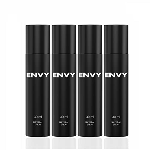 ENVY Natural Spray Men Perfume – 30ML Each (Pack of 4) | Long Lasting Eau de Parfum Scent Fragrance For Men