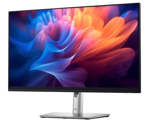 Dell-P2725HE-Black 27″ (68.58cm) USB-C Hub FHD Monitor, IPS Panel, Refresh Rate 100Hz, Response Time 5ms (F) Ports: HDMI (1) | DP 1.4 (2) | RJ45 (1) | 3.2 Gen1 Type-C (2) | 3.2 Gen1 Type-A (3)