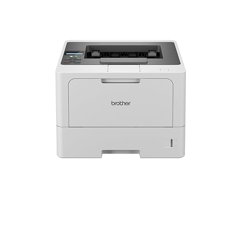 Brother HL-L5210DN (New Launch) Auto Duplex Laser Monochrome Printer, 48 PPM (High Print Speed), LCD Display, 1 GB Memory, LAN, USB, 250 Sheet Paper Tray, 11000 Pages Inbox Toner