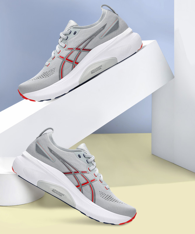 Asics GEL-KAYANO 31 Running Shoes For Men(Grey , 9)