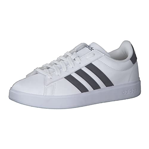 Adidas Men Grand Court 2.0, Casual Shoe, White, 10