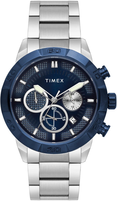 TIMEX Chronograph Dark Blue Dial Analog Watch  – For Men