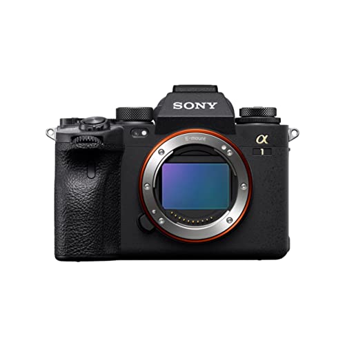 Sony Alpha ILCE-1 Mirrorless Full-Frame Camera | 30 FPS | 50.1 MP | 8K 30P, 4K 120P | Real-time Eye AF, Real time Tracking – Black