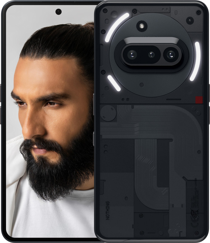 Nothing Phone (3a) (Black, 128 GB)(8 GB RAM)