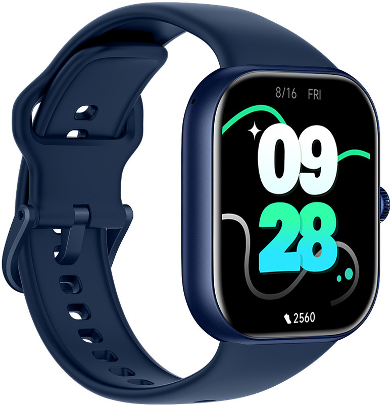 REDMI Watch Move 1.85 Premium AmoLED,14 Day Battery,Best Accuracy,Dual Core Processor Smartwatch(Blue Blaze Strap, Free Size)