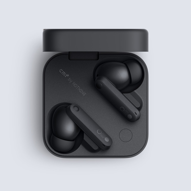 CMF by Nothing Buds Pro 2 with 50 dB ANC| Hi-Res + LDAC| Smart Dial| Spatial Audio|Dual Drivers Bluetooth(Dark Grey, In the Ear)