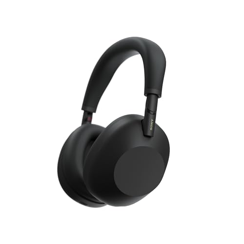 Sony WH-1000XM6 The Best Wireless Noise Canceling Headphones, HD NC Processor QN3, 12 Microphones, Adaptive NC Optimizer, Mastered by Engineers, Studio-Quality- Black