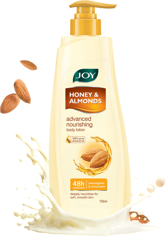 Joy Honey & Almonds Advanced Nourishing Body Lotion For Summers(750 ml)