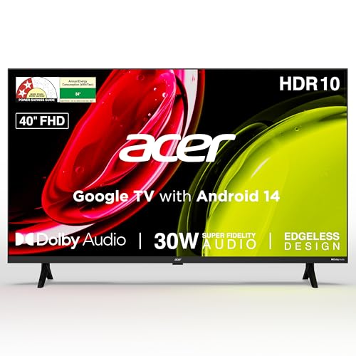 acer 109 cm (43 inches) G Plus Series 4K Ultra HD LED Smart Google TV AR43UDGGR2851AD